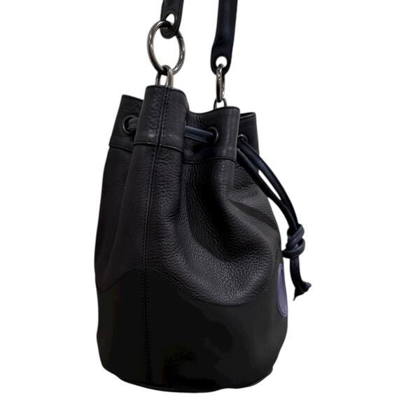 John Fluevog Jocelyn Leather Bucket Bag - Picture 8 of 14